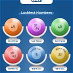 six lucky numbers to win the lottery today